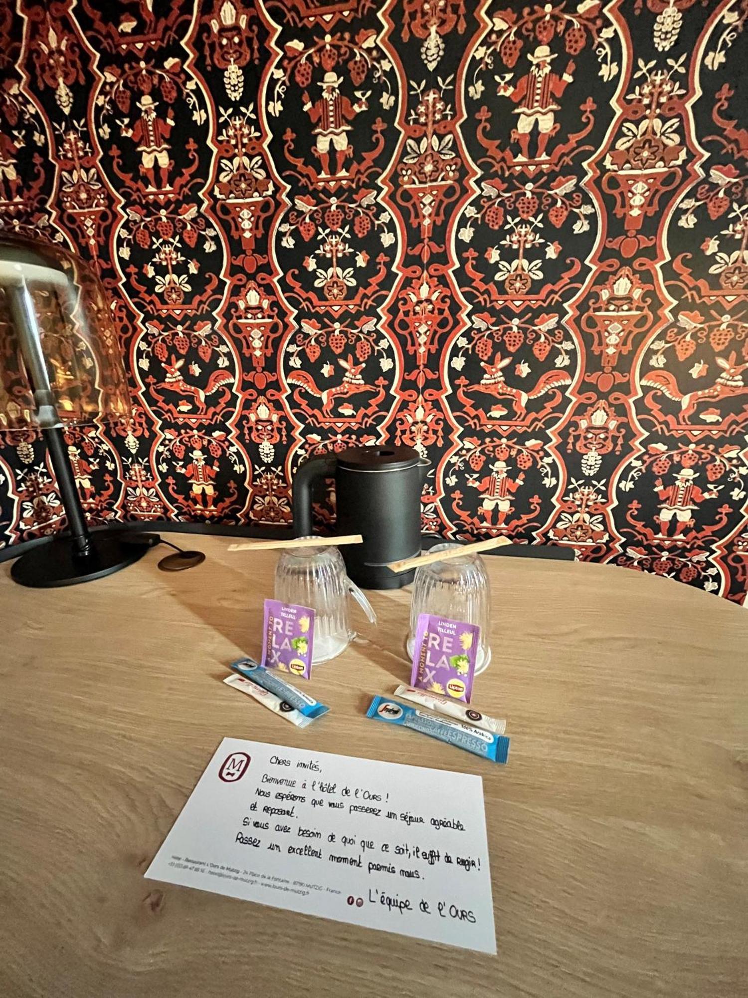 Hotel L'Ours De Mutzig Eksteriør billede
